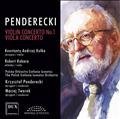 Krzysztof Penderecki Violin Concerto No.1, Viola Concerto